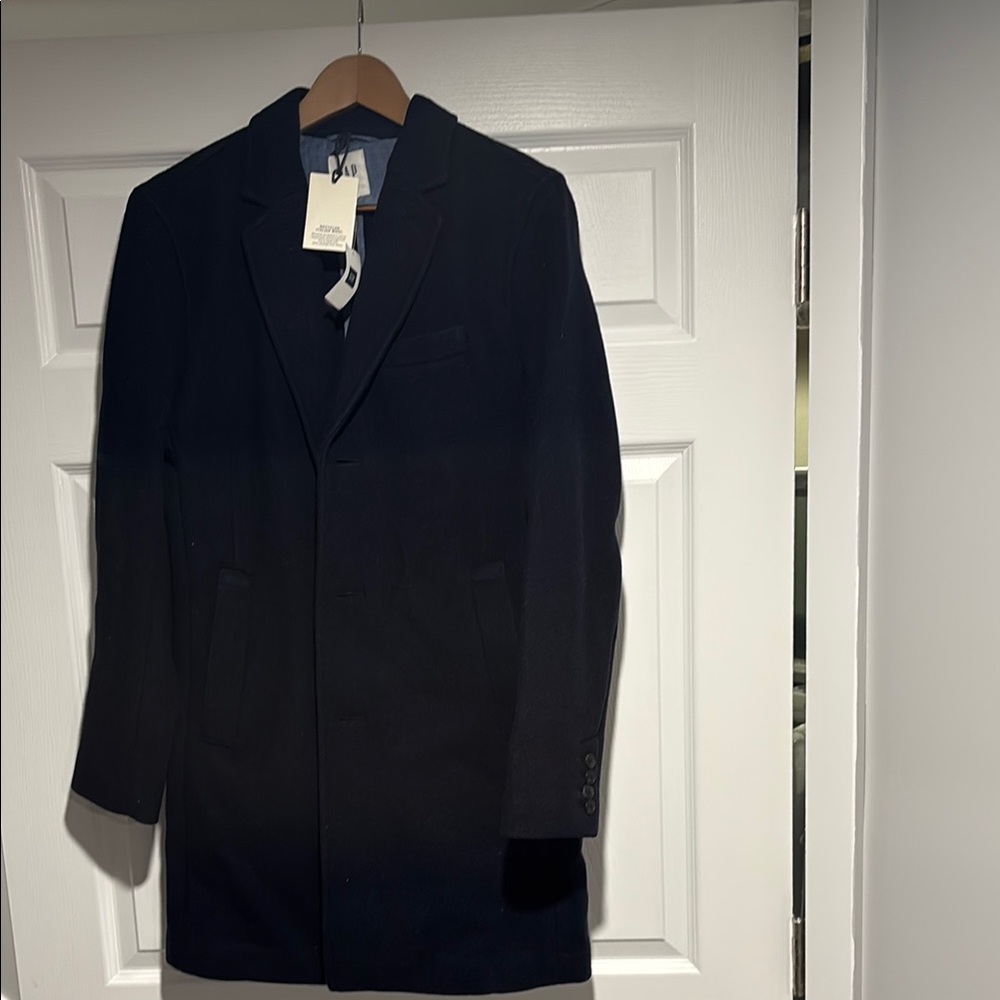 GAP wool  Blue  Trench Coat